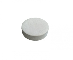 แม่พิมพ์โลหะแบบไม่สม่ำเสมอสำหรับเครื่องมือทำเครื่องประดับ สีขาว ยี่ห้อ SUNTOOLS/STIPL ขนาดเส้นผ่านศูนย์กลาง 1 นิ้ว หนา 1/8 นิ้ว แบบแผ่นสักหลาด - Product Image 1