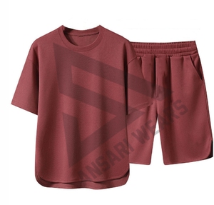 Nuevo Conjunto de Ropa de Verano 2026 para Hombre, Camiseta Holgada de Manga Corta y Pantalones Cortos, Conjunto de Dos Piezas - Product Image 6