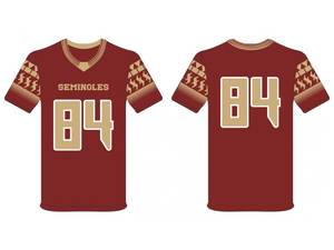 Maillot de football américain personnalisé pour les fans, respirant, séchage rapide, 100% polyester, maille imprimée, été - Product Image 3