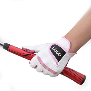Gants de golf pour gauchers de haute qualité en gros avec emballage personnalisé en cuir PU coloré pour une meilleure adhérence à votre club - Product Image 3