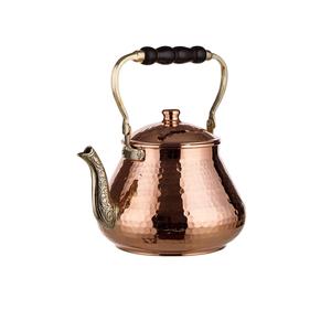 Théière en acier inoxydable au design antique, légère et portable, bouilloire à thé de haute qualité pour le service, facile à utiliser, ensemble café et thé - Product Image 2