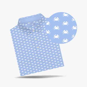 Polo de golf pour homme avec logo personnalisé, col design, tissu respirant, sublimation, t-shirt de golf - Product Image 2