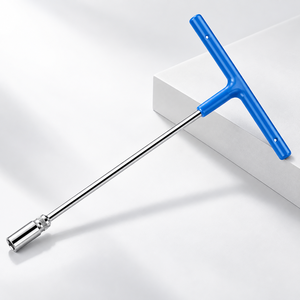 Clé à douille à poignée en T robuste avec tige en acier chromé, tournevis de précision pour réparation et entretien automobile - Product Image 1