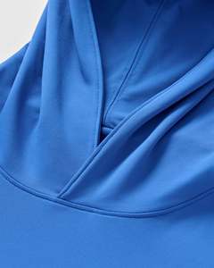 Sweat à capuche personnalisé en coton avec surpiqûres contrastées, manches longues, haute qualité, séchage rapide, léger, performant et tendance - Product Image 6