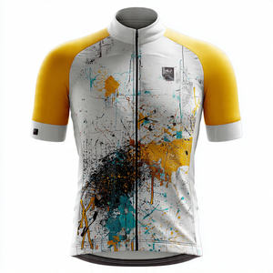 Conjunto de Ciclismo de Manga Corta Sublimado, Jersey de Secado Rápido, Ropa Deportiva para Hombre, Conjunto de Jerseys de Ciclismo Personalizados - Product Image 3