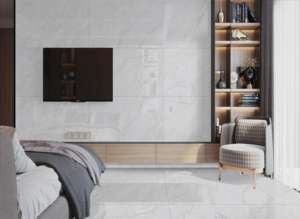 Losas de porcelana Infinity de alto brillo 800x1600 1200x1800 750x1500mm diseñadas para interiores y exteriores modernos de lujo sin uniones. - Product Image 4