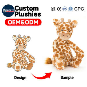 Custom Design Anime Plush Figure Toys 5/8/12/16 <b>Cow</b> Dog Stuffed Animals Plushie Dolls Handmade Plush Toys - Product Image 1