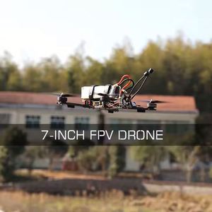 TYI FPV 7 Inch Carbon Fiber <b>Remote</b> Controlled UAV with LED Lights and <b>Camera</b> Drone Accessories - Product Image 2