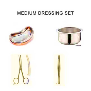 Ensemble d'instruments chirurgicaux pour pansements de qualité supérieure - Acier inoxydable |   Kit d'outils de soins des plaies réutilisable et autoclavable de qualité médicale - Product Image 4