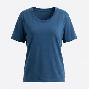 Hermosa Camiseta de Algodón Estampada para Mujer, Transpirable y Económica, Precio al por Mayor, Logotipo Personalizado, Colores, Talla XL, Estilo Moderno - Product Image 1
