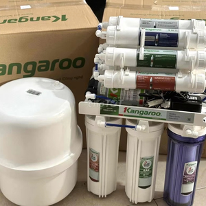 Sistema de Filtro RO de 7 Etapas para Hotel con Luz, Manual, de Plástico, Bajo Fregadero y Portátil, Purificador de Agua de 100 GPD con Autolimpieza - Product Image 1