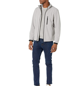 Veste Softshell Personnalisée en Gros, Couleurs au Choix, Vêtement d'Hiver Coupe-Vent avec Logo Personnalisé de Haute Qualité, Veste Softshell Homme 2025 - Product Image 3