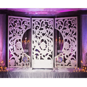 Indian <b>Wedding</b> Decoration Panel Flower Design Stage Backdrop Panels Different Back Wall <b>Frames</b> Panels Manufacturer Australia - Product Image 1