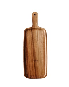 Juego de tablas de servir de madera de acacia rústica de gran venta, platos de corte de madera, bandeja de cocina, 10 Uds., pedido mínimo de cocina - Product Image 6