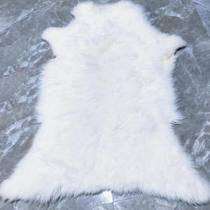 หนังแกะย้อมสีฟูหรูหราคุณภาพสูงสำหรับห้องนั่งเล่นโซฟาในร่มขนสัตว์แท้จากธรรมชาติ - Product Image 1