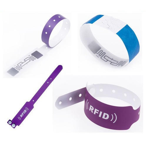 Hospital Medical Custom Disposable Paper Vinyl Writable NFC 13.56Mhz 1K Waterproof Patient ID Wristbands Bracelets