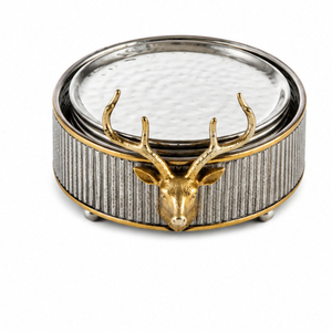 Metal <b>Coaster</b> Set with Luxury Flower Caddy Stainless Steel Drink <b>Coaster</b> <b>Silver</b> Plated Textured Table Cup Mat for Home Hotel - Product Image 6