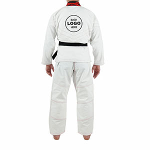 Nouveaux uniformes de karaté pour hommes / Vêtements d'arts martiaux en coton uni, costumes de karaté personnalisés pour hommes - Product Image 2