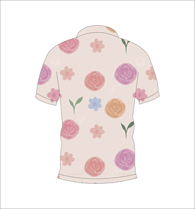 เสื้อโปโลลายผลไม้ แบบสั่งทำพิเศษ ปักลายแบบซับลิเมชั่น แขนสั้น สำหรับทีมกอล์ฟ ชุดลำลอง ชุดกีฬา - Product Image 4