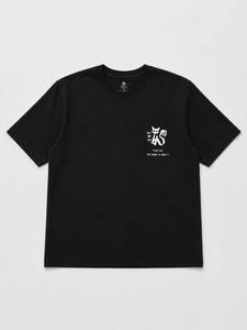 Premium 290 GSM Knitted Cotton Blend <b>Animal</b> Print <b>Men's</b> Oversized Breathable Anti-Wrinkle Casual T-Shirt Front Back Custom - Product Image 1