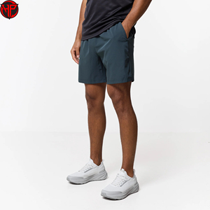 Conjunto de Pantalones Cortos Deportivos para Hombre, Transpirables, de Poliéster, 2 Piezas, para Verano, Ropa Deportiva, Conjuntos de Entrenamiento - Product Image 4
