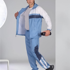 ชุดกันลมกันน้ำไนลอนพรีเมียม 100% สำหรับผู้ชายและผู้หญิง ปักโลโก้ตามสั่ง น้ำหนักเบา สไตล์สตรีทแวร์สำหรับฤดูใบไม้ผลิ - Product Image 2