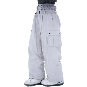 Pantalones de Esquí Impermeables para Hombre y Mujer, Pantalones de Snowboard de Cintura Alta, Cortavientos, Transpirables, Térmicos, para Invierno - Product Image 6