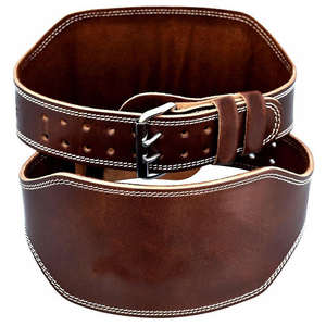 Best Selling High Quality Custom Weight Lifting Leather Belt Powerlifting Lever Buckle New Design for Fitness Wholesale Price - Product Image 1