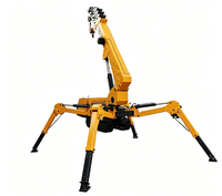 Grue araignée polyvalente 3T avec capacité de levage adaptable