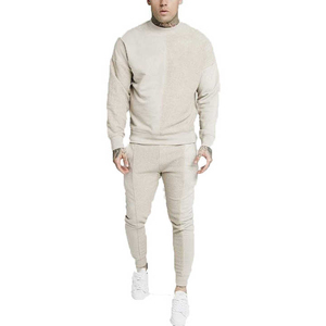 Survêtement de sport unisexe personnalisé 2026 coupe ajustée avec bandes latérales pour hommes et femmes - Product Image 1