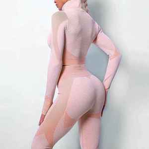 Conjunto de Yoga para Mujer 2026, Nuevo, Personalizado, Más Vendido, Transpirable y Ecológico para Adultos - Product Image 3