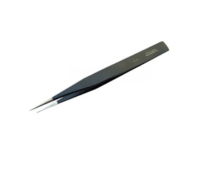 Pincettes antimagnétiques en acier inoxydable, forme irrégulière, revêtement époxy, outils de bijouterie pour la fabrication d'échantillons/moules - Product Image 2