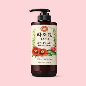 Champú y Acondicionador Vegano 2 en 1 K-Skincare TAZO para el Cuidado del Cuero Cabelludo con Ácido Salicílico y Aceite de Árbol de Té, Gel Sin Silicona para el Cuidado de la Piel - Product Image 1