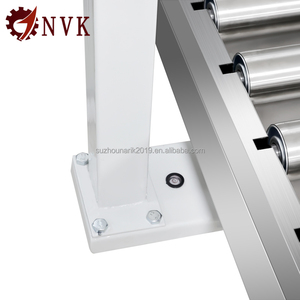 Báscula de Banco NVK de alta precisión de 500kg, 500*600mm, rodillo de acero inoxidable 201 con alarma, controladora de peso y báscula transportadora - Product Image 5