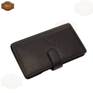 Executive Organizer Leather <b>Wallet</b> | Genuine Leather Long <b>Wallet</b> | Business Card Holder <b>RFID</b> Blocking | Travel <b>Wallet</b> for Men OE - Product Image 1
