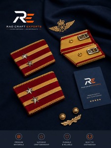Epaulettes de hombro de primera calidad que ofrecen una excelente artesanía, un fijado seguro y un acabado uniforme profesional. - Product Image 4