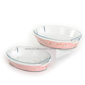 Juego más vendido de 3 cuencos de nácar ecológicos con vidrio de Vietnam producto de alta calidad - Product Image 5