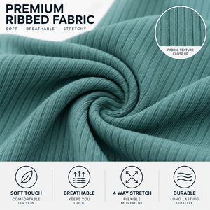 Top Corto de Mujer con Ribete en Contraste de Nylon y Spandex, Top Personalizado con Ribete en Contraste para Actividades al Aire Libre - Product Image 4