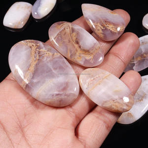 Wholesale Natural <b>Crystal</b> <b>Craft</b> Healing Stones Purple Agate Loose Gemstone <b>for</b> Jewellery Making Use From India Hand Made - Product Image 2