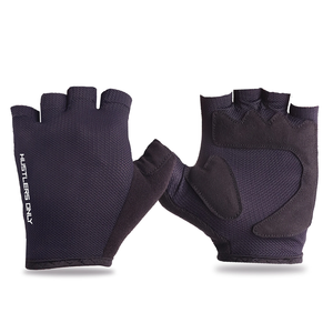 Custom Half-finger Gym Fitness Gloves <b>Foam</b> <b>Padding</b> Bodybuilding Training Palm Protection Cross-fit Weightlifting Unisex workout - Product Image 1