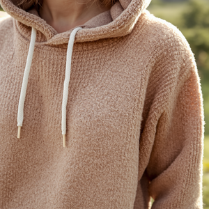 Sweat-shirt à capuche matelassé et doublé, style militaire, en coton et nylon, avec personnalisation OEM ODM - Product Image 5