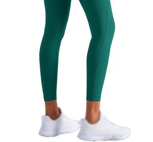 Leggings de Yoga de Cintura Alta para Mujer, Sólidos, Ecológicos, Transpirables, de Secado Rápido, Spandex/Nylon, para Fitness, Gimnasio, Deportes, Ropa Deportiva - Product Image 4