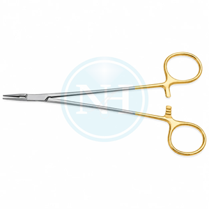 Portaagujas Microvasculares con Insertos de Carburo de Tungsteno, Diseño Delgado y Preciso, Instrumento Quirúrgico de Alta Precisión para Microcirugía - Product Image 1
