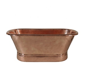 <b>Bath</b> Shape Full Size Antique Unique Designer Oval Shaped Heavy Bathtub Handmade Double Wall Wholesale Manufacturer Factory - Product Image 3