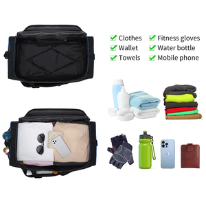 Bolsa Deportiva de Alta Calidad, Gran Capacidad, Correa de Hombro Desmontable, Logotipo Personalizado, Impermeable, Elegante, para Gimnasio y Viajes - Product Image 5