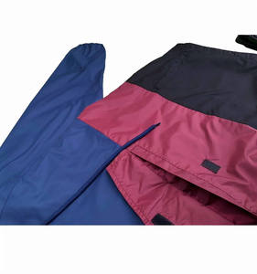 OEM Sustainable New Arrival Windbreaker Suit for Unisex Casual <b>Waterproof</b> Polyester Lightweight Fleece Gradient Color Set - Product Image 2