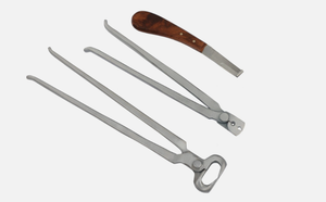 2026 Farrier Hoof <b>Kit</b> with <b>Bag</b> Premium Steel Farrier <b>Tool</b> Horse & Cattle Hoof Care - Product Image 6