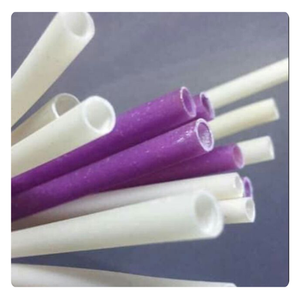 หลอดแป้งข้าวเจ้า8มม. ย่อยสลายได้อุปกรณ์เครื่องดื่มสำหรับงานปาร์ตี้การตั้งแคมป์เป็นมิตรต่อสิ่งแวดล้อม - Product Image 3