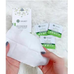 Toallitas Húmedas Premium Dr. Wet de Hierbas Naturales y Algodón para Higiene Vaginal Femenina, Desechables, con Postbióticos, para Piel Sensible y Control de Olor - Product Image 3