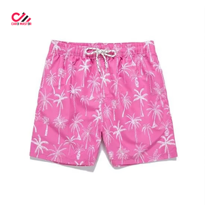 <b>Men</b> Casual Swim <b>Trunks</b> 100% Polyester Solid Pattern Eco-Friendly Quick Dry 1 Piece Front Logo Wholesale Price Good Quality - Product Image 1
